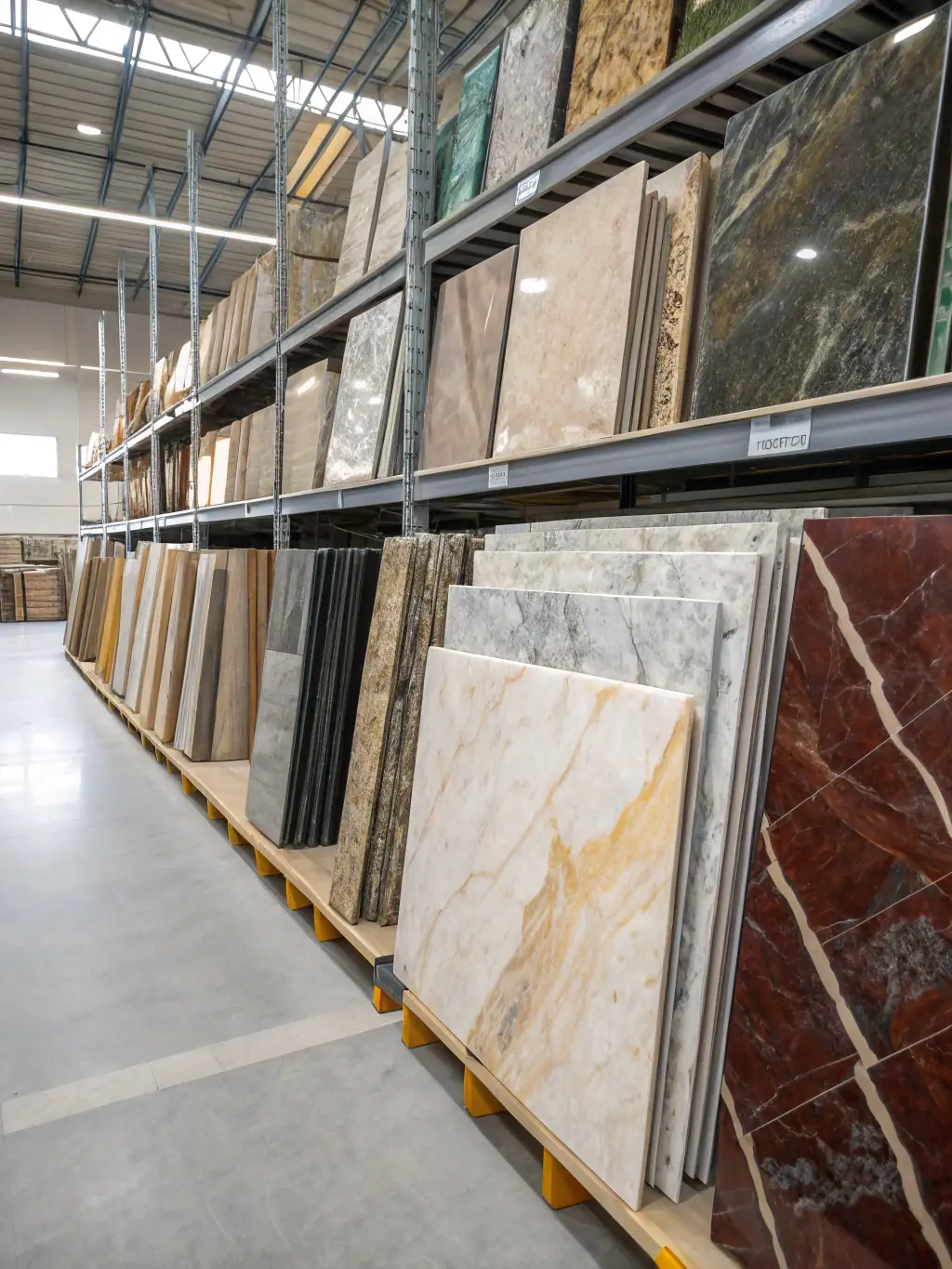 A visual representation of the minimum order quantity for Hashimi Stone, emphasizing flexibility for different project sizes.